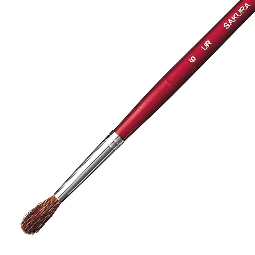 (未使用･未開封品)　サクラクレパス デザイン筆 平筆 6号 ヒラフデ6 og8985z Amazon.co.jp: サクラクレパス デザイン筆 平筆 6号 ヒラフデ6